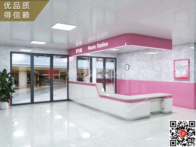 卫生院医院护士站医导台咨询台医疗家具配套台柜厂家定制 &nbsp;​