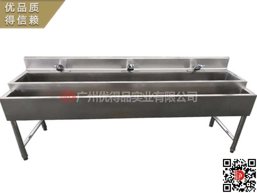 不锈钢双槽清洗池定制污物器械清洗槽消毒方池冲洗槽浸泡池.jpg