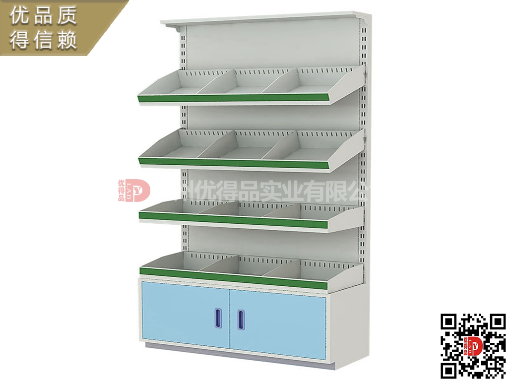 云南省玉溪市不锈钢医院西药架 诊所药架 药店单面药盘架 西药房药品药品架定制